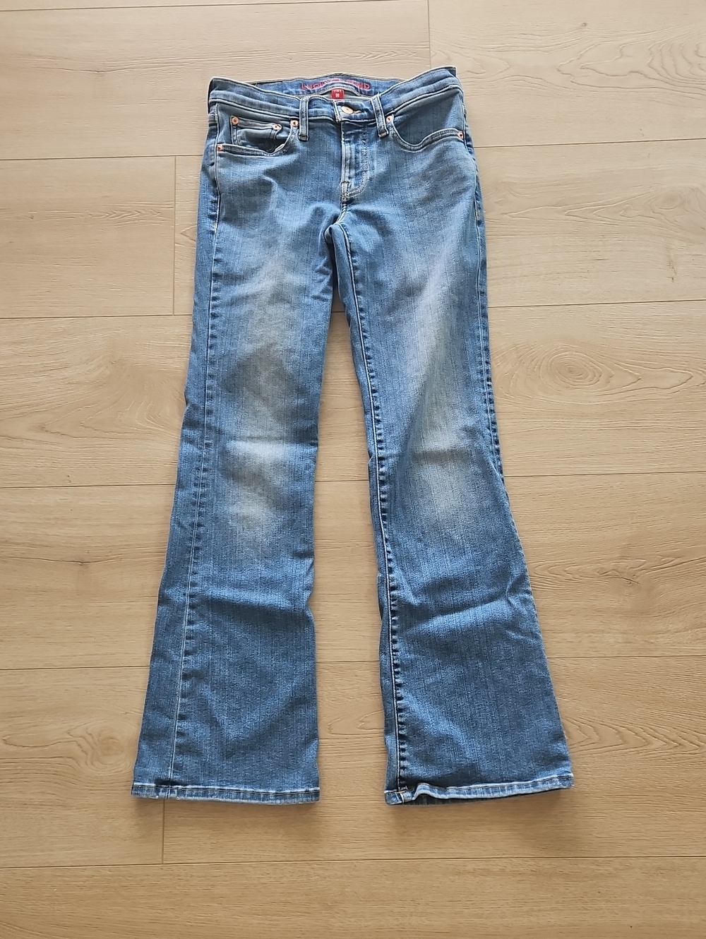 Lucky Brand Sweet Mid Rise Flare Jeans